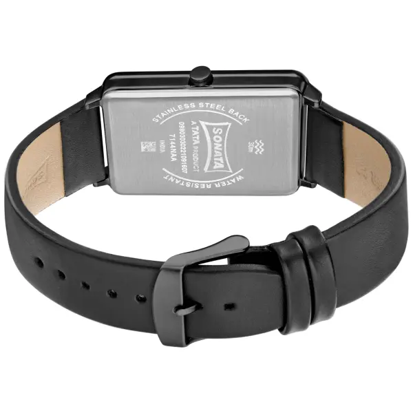 Sonata Quartz Analog Leather Strap Watch for Men - Image 3