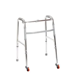 TYNOR Walker Invalid's Front Wheels, Silver, Universal Size- HD