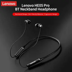 HE05 Neckband Bluetooth Headset-Black