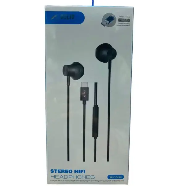 Solid Type-C Stereo HIFI Headphone - Image 2