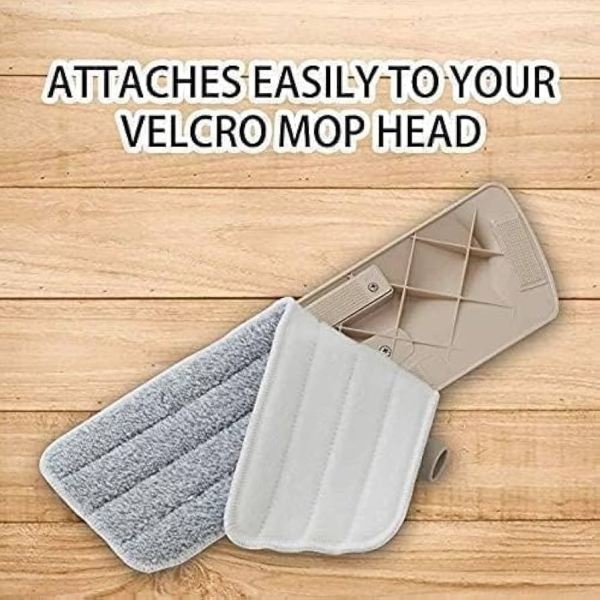 2 Pcs X Mop Reusable Microfiber Refil Cloth Mop Pad - Image 5