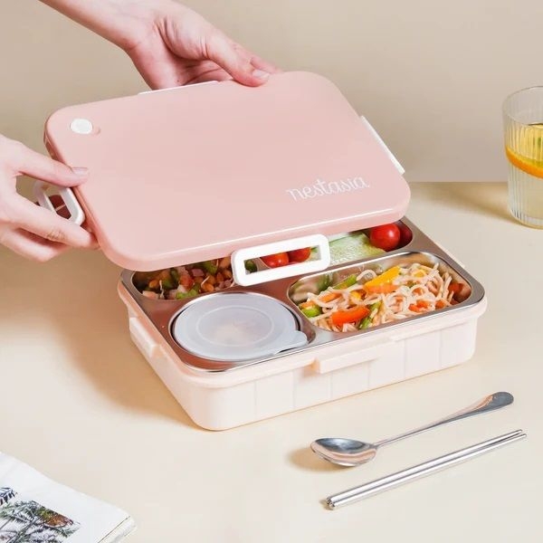 Lunch Box With 4 Compartments 900ml - Image 3