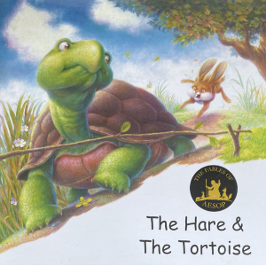 The Hare And The Tortoise, Children's Book, Pictorial, Aesop's Fables