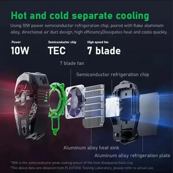 Plextone EX2 Plus RGB Semiconductor Cooler With DIY Sticker - Image 4