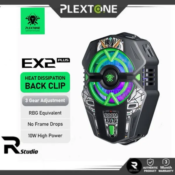 Plextone EX2 Plus RGB Semiconductor Cooler With DIY Sticker - Image 2