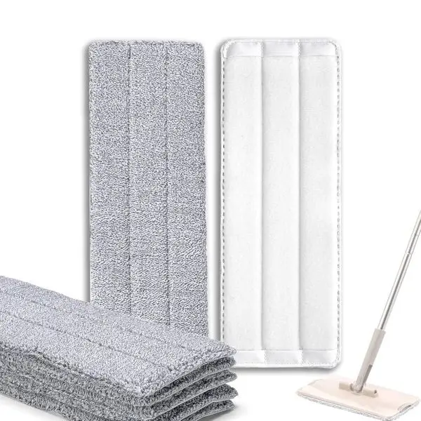 1pc/5pcs Home & Garden Reusable Dust removal Replacement cloth Floor Cleaning Mop Pads Microfiber - Image 2