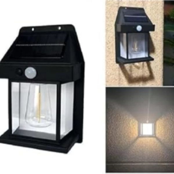 Solar Interaction Wall Lamp Suitable Terrace Waterproof Solar Light Solar Light Set - Image 5