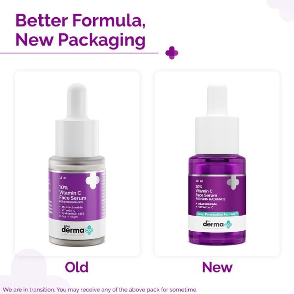 The Derma Co 10% Vitamin C Face Serum with Vitamin C, 5% Niacinamide & Hyaluronic Acid for Skin Radiance - 10ml - Image 4