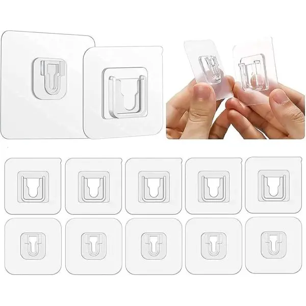 Hanging Type White Male Female Hook Sticker - Image 3