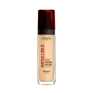 L'Oreal Paris Infallible 32h Fresh Wear Foundation Vitamin C Spf 25 130 Cool 30ml