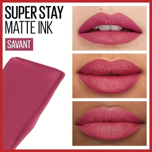 Maybelline New York Super Stay Matte Ink Liquid Lipstick 155 Savant By Genuine Collection