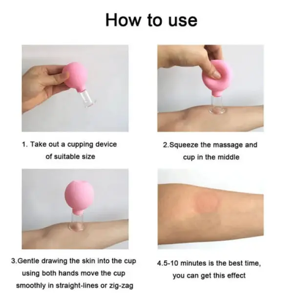 Suction Cupping Thickened Vacuum Cupping Durable Energetic 4 Pieces Set - Image 4