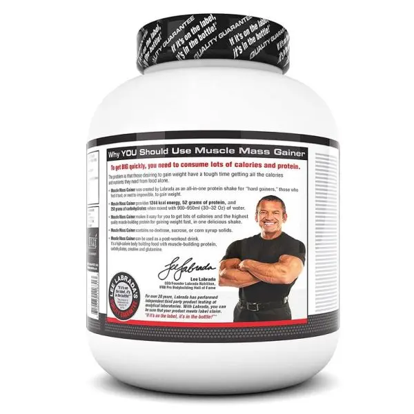 Labrada Muscle Weight Gainers/Mass Gainers  (2722 g, Chocolate) - Image 5