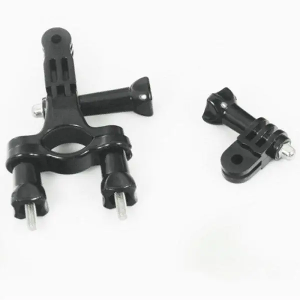 Bike Motorcycle Handlebar Seatpost Pole Mount & 3 Way Adjustable Pivot Arm For Gopro Hero - Image 2