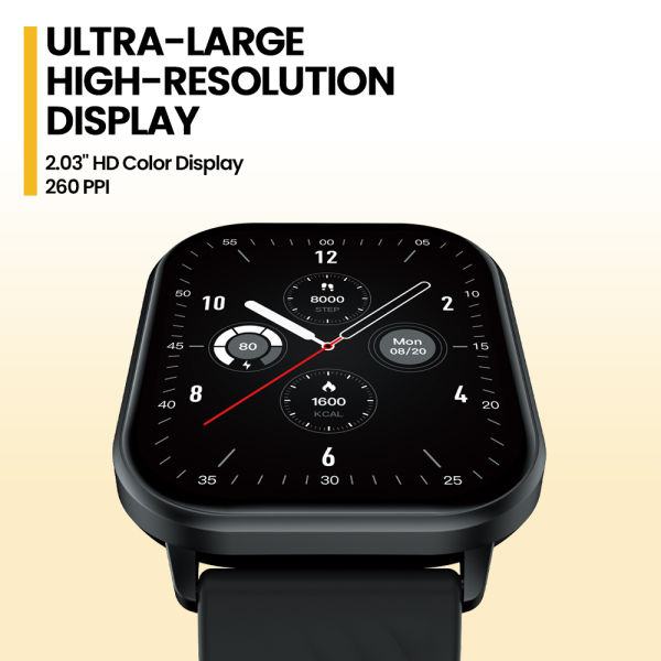 NEW Zeblaze GTS 3 Smart Watch | Bluetooth Calling | Ultra-large 2.03" HD Color Display | IP 68 | 24 Hours Health Monitoring | Smartwatch For Men & Women | 1 year Warranty | - Image 2
