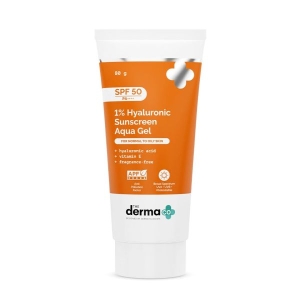 The Derma Co. 1% Hyaluronic Sunscreen Aqua Gel 80gm