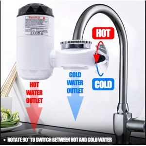 Instant Heating Faucets 3000 Watt LED Display Water Heating Tap (1 Years Warranty )