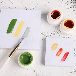 Nail Art Palette Colour Mixing Waterproof Paper Nail Art Palette Mixing Gel Polish Waterproof Paper Painting Coloring Books Display Board Manicure Showing Shelf