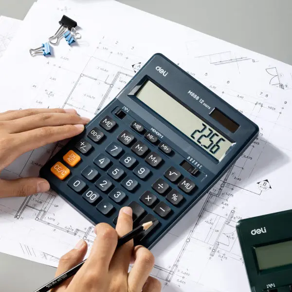 12 Digits Dual Memory Calculator M888 with 5 years of warranty - Image 2