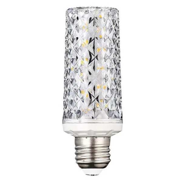 Thread Crystal Pendent (12 +12) 24 Watt White and Warm Crystal Corn LED - Image 2