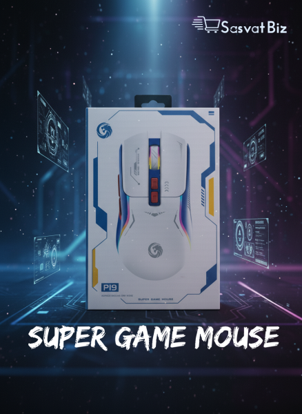 7D Wired Optical Macro Gaming Mouse Luminous 7D with Colorful Glare Backlit for Office Esports & for Mac Drive Shooting Games