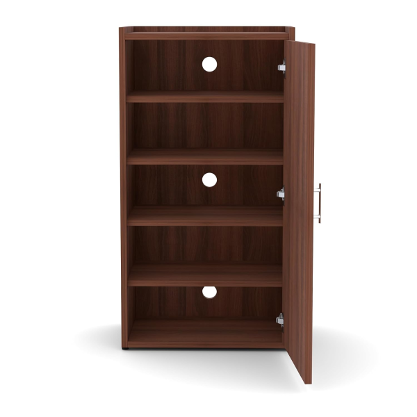 Footsy Engineered Wood Vertical Shoe Rack Or Multipurpose Daraz with Shelf Walnut Finish - Image 6
