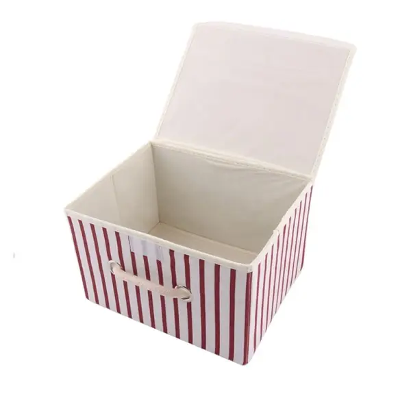 KOJA Foldable Clothes Storage Box with Lid 1 - Image 2