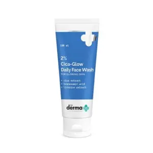 The Derma Co 2% Cica-Glow Daily Face Wash 100ml