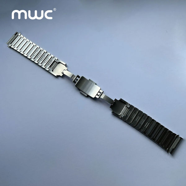 MWC Porsche Design 304 Stainless Steel Strap | 100% Ultra-Premium Quality | Luxury 22mm Strap | Colourfastness - Black - Image 2