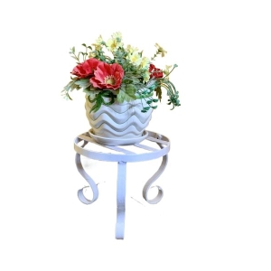 Gamala Stand / Flower Iron Stand / Single Pot Stand For Indoor And Outdoor
