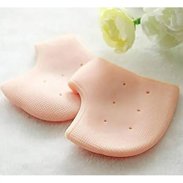 Silicone Heel Anti Crack Set Anti-Chapped, Dry, Rough, Hornythick, Crust- 1 Pair - Image 3