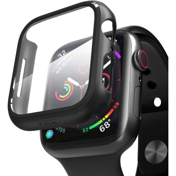 Apple Watch Hard Cover Defense Edge With Glass Black(44mm) - Image 2