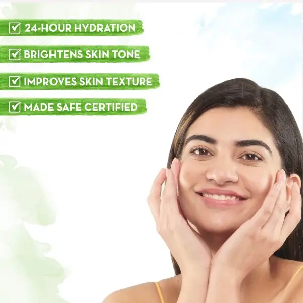 mamaearth Rice Oil-Free Face Moisturizer for Oily Skin, With Rice Water & Niacinamide for Glass Skin - 80 g - Image 5