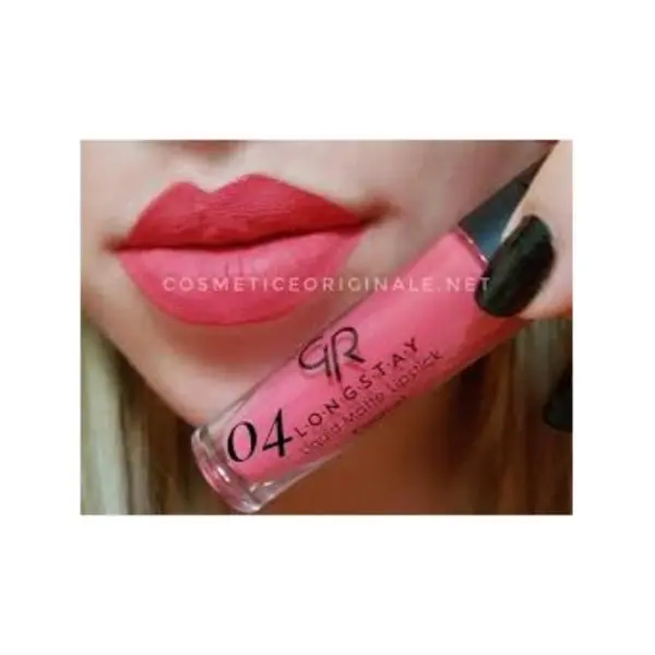Golden Rose Long Stay Liquid Matt Lipstick Kissproof 04 - Image 4
