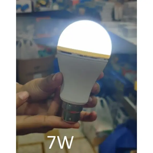 7W / 12W White Led Rechargeable Magic Bulb With Battery - Image 2