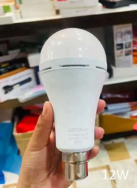 7W / 12W White Led Rechargeable Magic Bulb With Battery