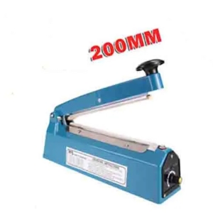 8 Impulse Heat Sealer 200Mm Electric Plastic Tubing Poly Bag Sealing Machine