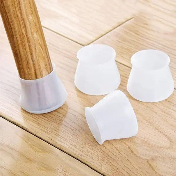 8 Pcs Silicone Chair Leg Floor Protectors – Anti-Scratch & Noise Reduction for Furniture - Image 5