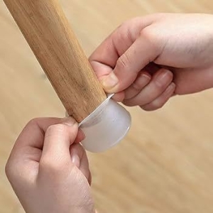 8 Pcs Silicone Chair Leg Floor Protectors – Anti-Scratch & Noise Reduction for Furniture
