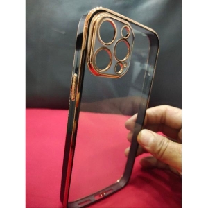 iPhone 12 Pro & 13 Pro Transparent Anti Yellow Phone Case, Clear Protection Back Cover