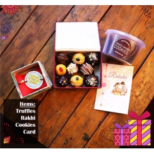 Rakhi Specail Cookied with Delicious Turffle