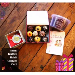 Rakhi Specail Cookied with Delicious Turffle