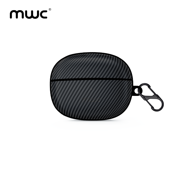 MWC CoolPods Pro Carbon Fibre Texture Cover | Shock-Proof Protective case | Available in 4 Colors - Image 3