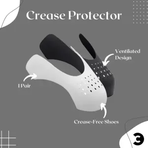 Anti Creases Sneaker Shoe Protectors for New Soes Care Support Toe Cap Anti-Fold Wrinkle Bending Crack Protection
