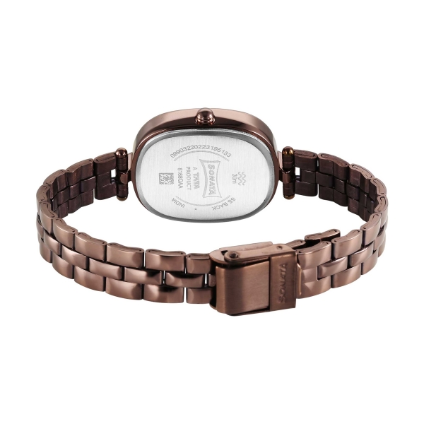 Sonata Utsav Brown Dial Watch for Women - Image 5