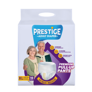 Prestige Adult Pant Style Diaper - Extra Large | Pack of 10Pieces