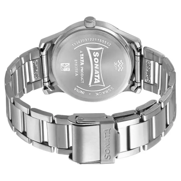 Women of Steel Silver Dial Metal Strap Watch for Women - Image 4
