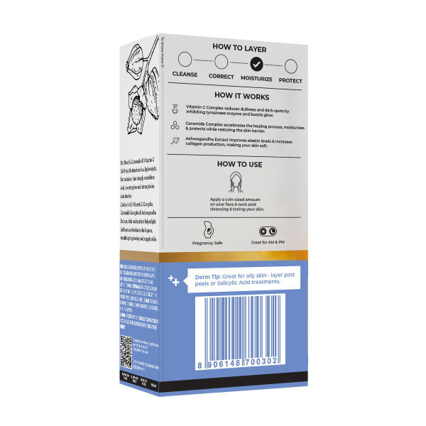 Dr. Sheth’s Ceramide & Vitamin C Oil-Free Moisturizer - 50g - Image 3