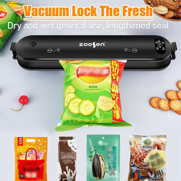 Vacuum Sealer Machine Food Preservation Storage Saver Automatic With Seal Bag - Image 2