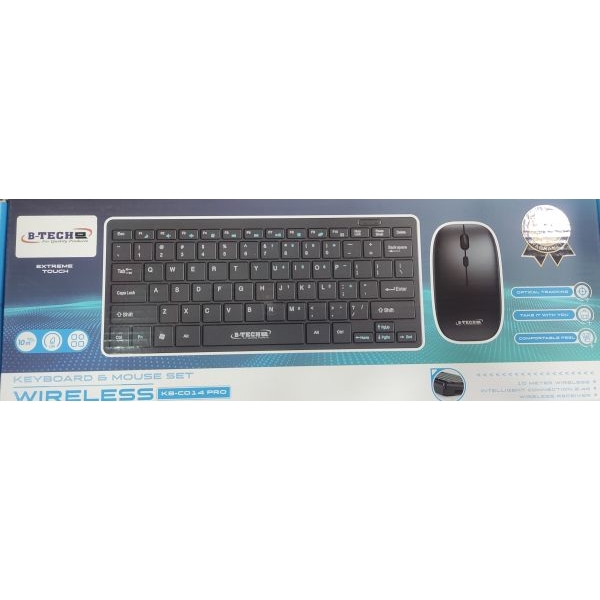 B-Tech Black KB-CO14 Pro Wireless Keyboard And Mouse Combo Set - Image 5